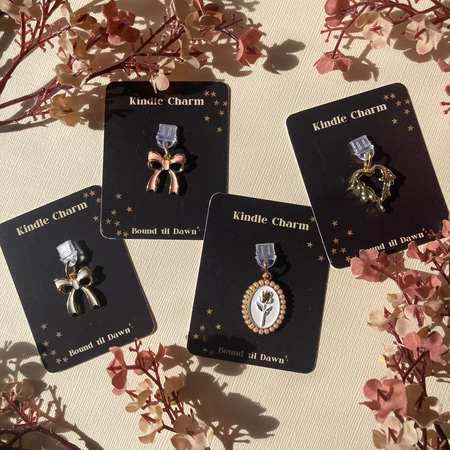 Cutie Bow Kindle Charm