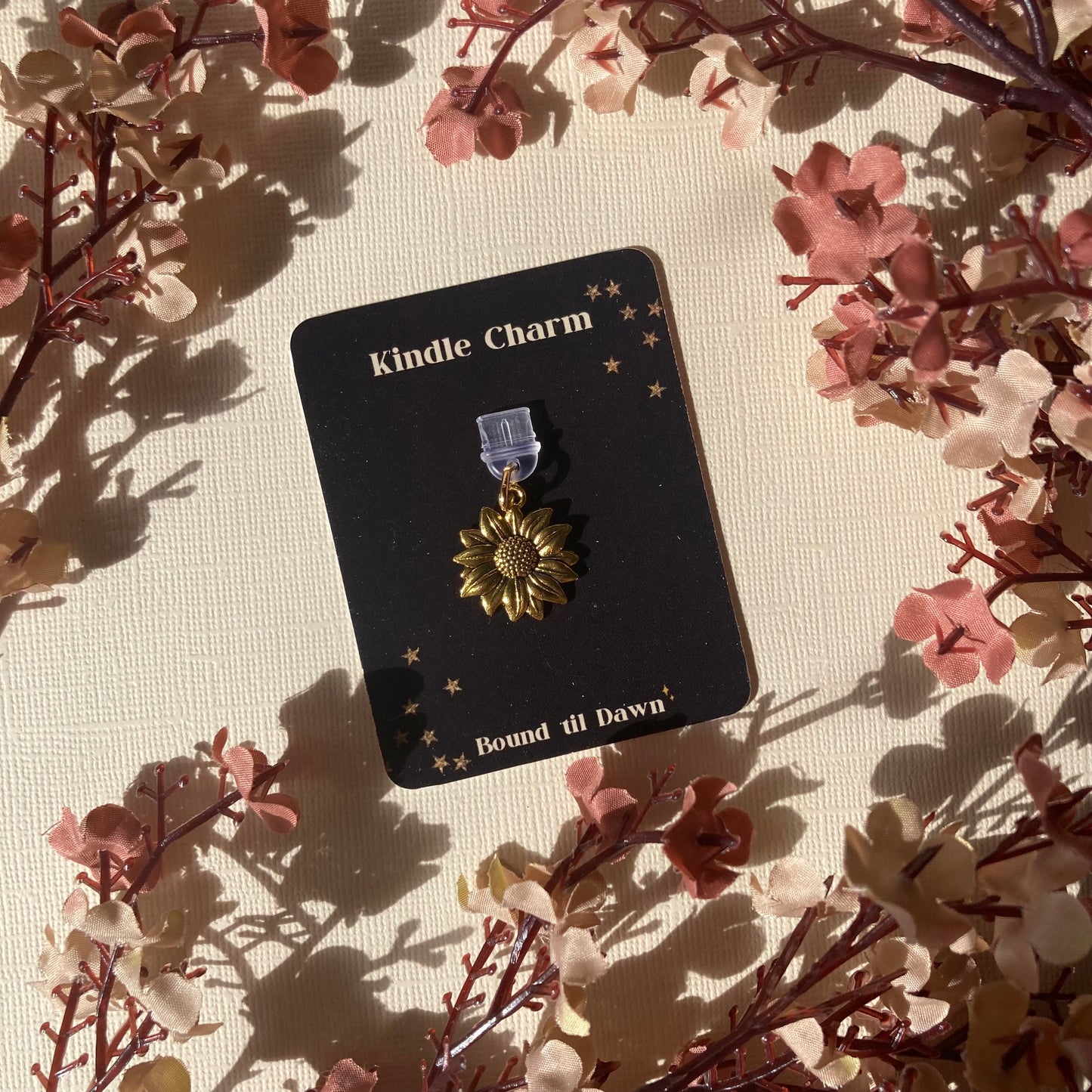 Sunflower Kindle Charm