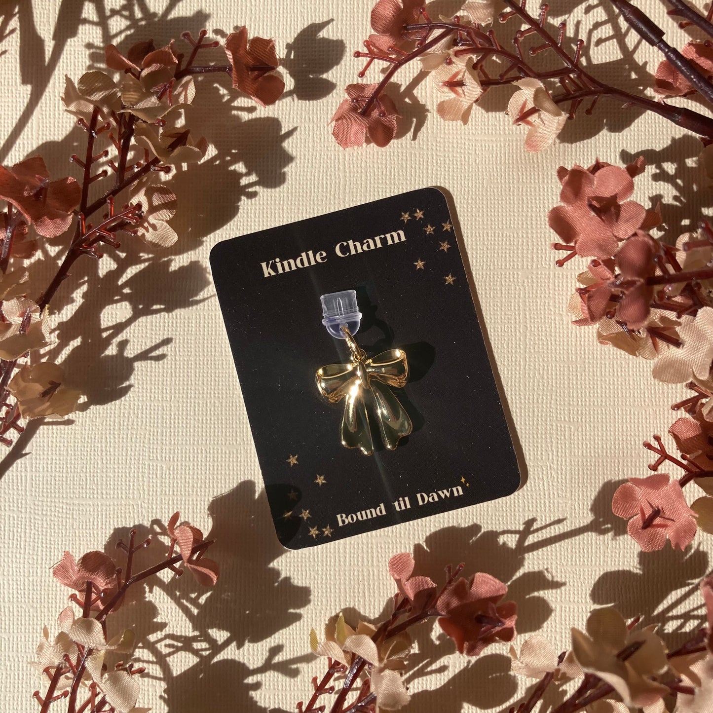 Classic Bow Kindle Charm