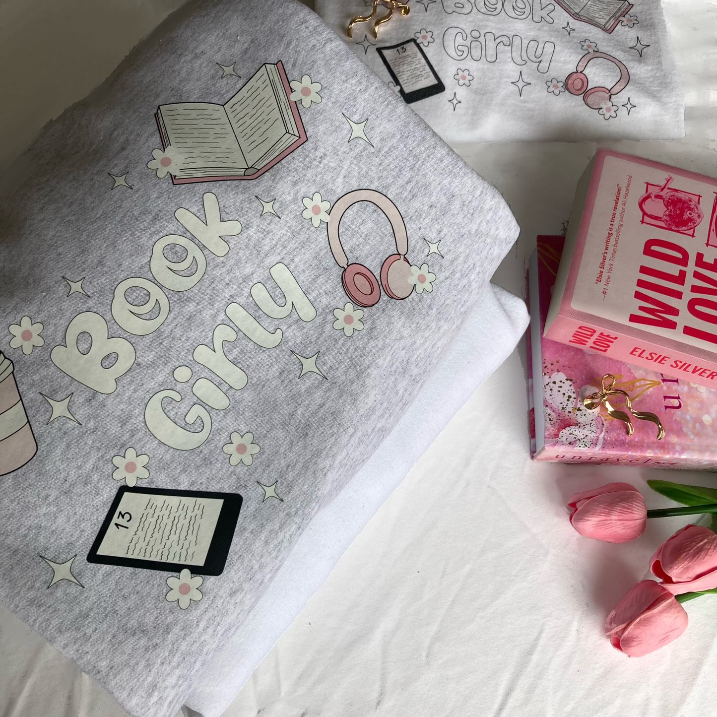 Book Girly Sweatshirt