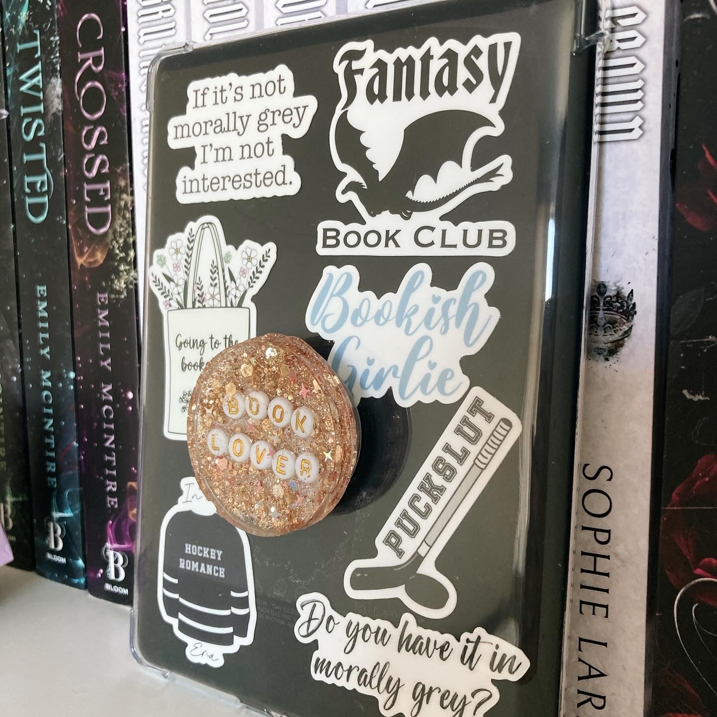 Bookish Girlie Sticker