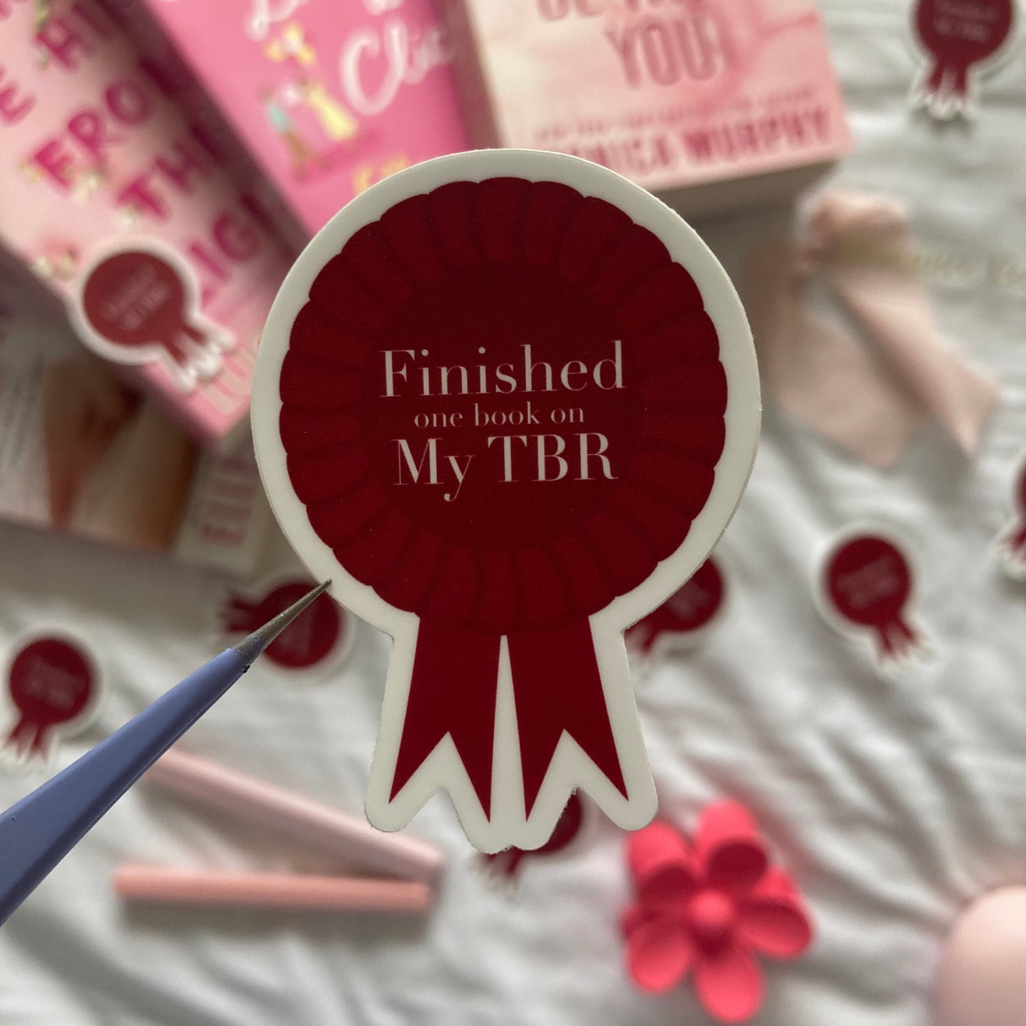 Finished My TBR Sticker