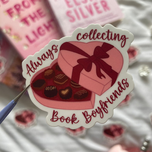 Collecting Book Boyfriends Sticker