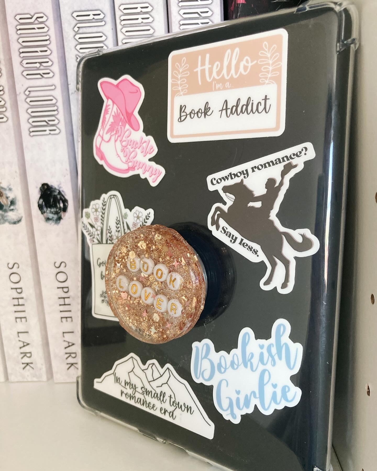 Bookish Girlie Sticker