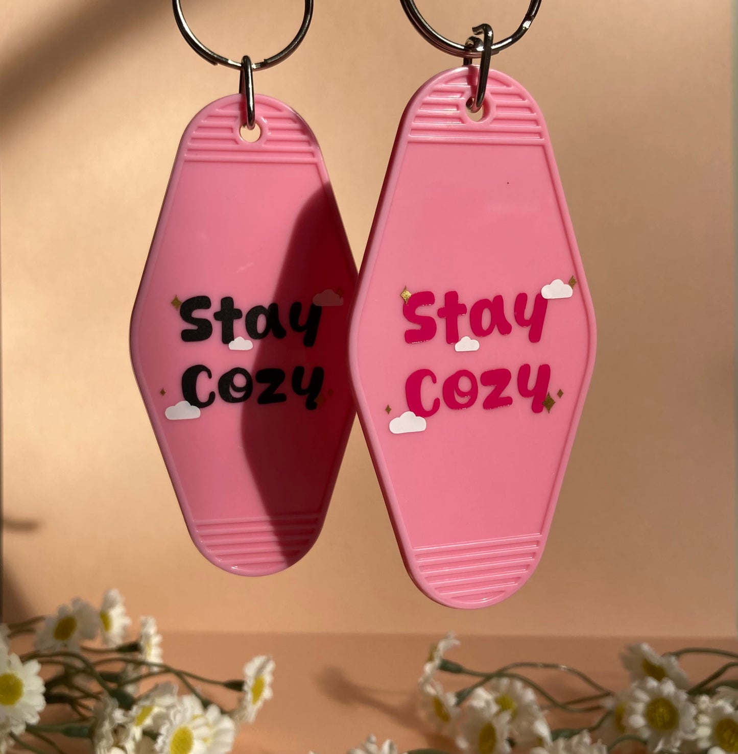 Stay Cozy Keychain