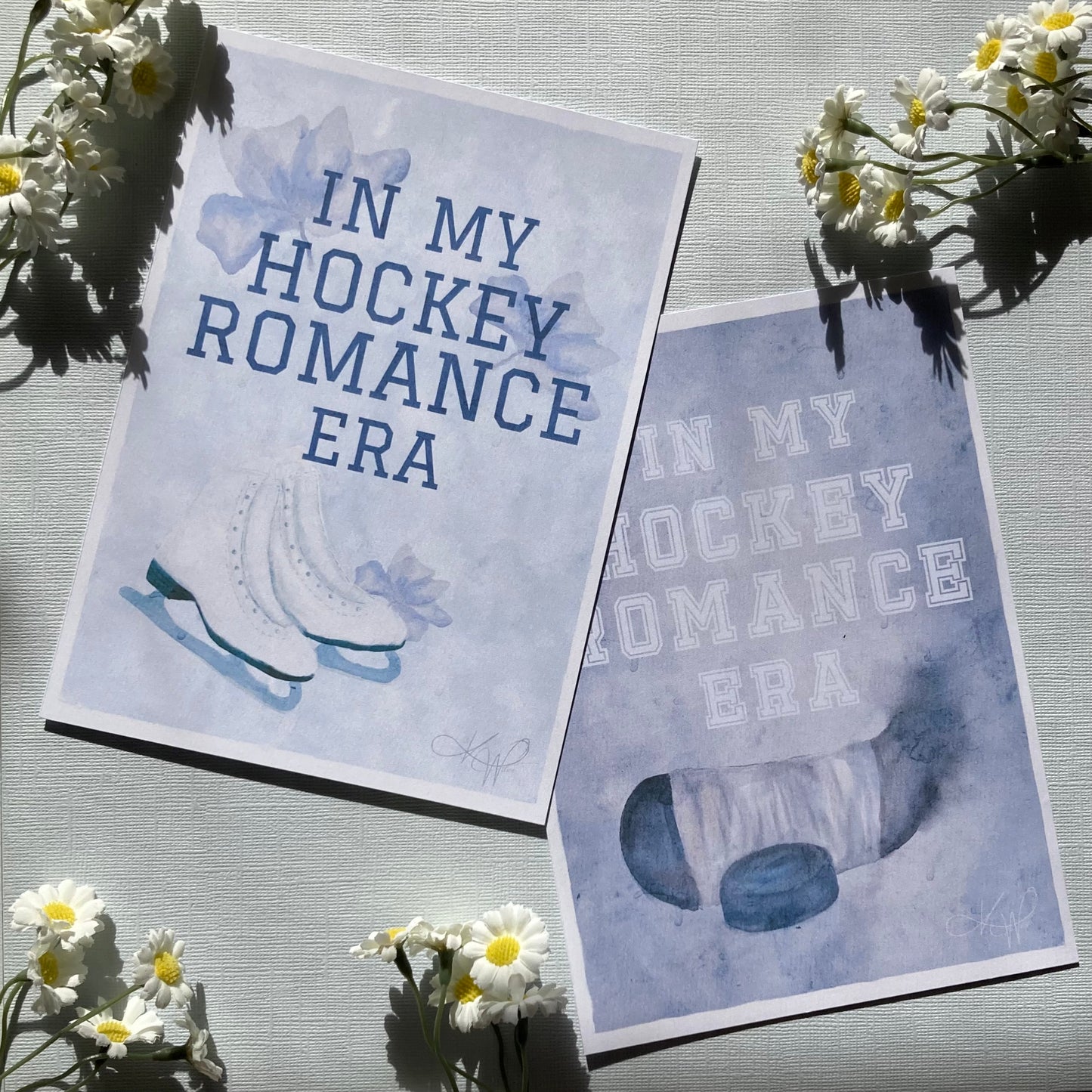 In my Hockey Romance Era Watercolour Print