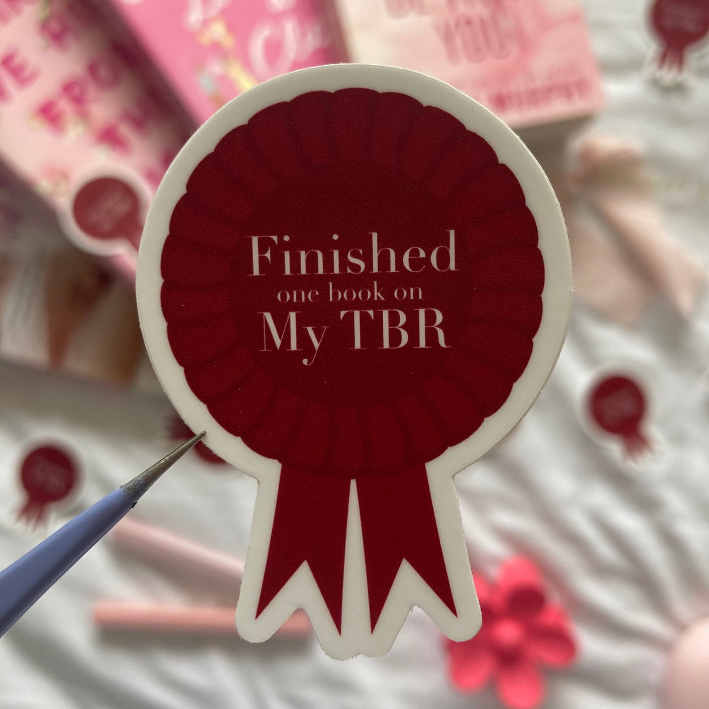 Finished My TBR Sticker