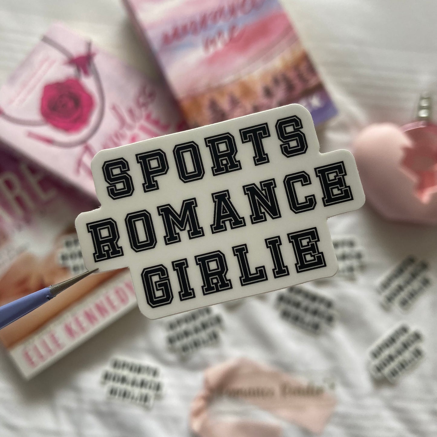 Sports Romance Girlie Sticker