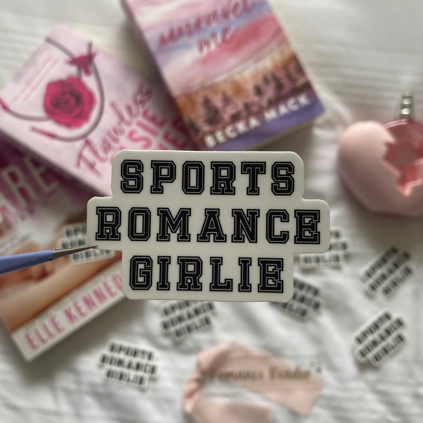 Sports Romance Girlie Sticker