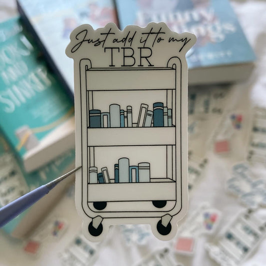 Add it to my TBR sticker