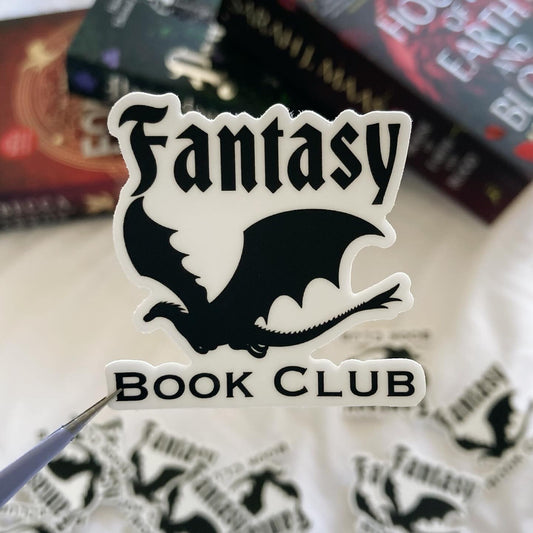 Fantasy Book Club Sticker