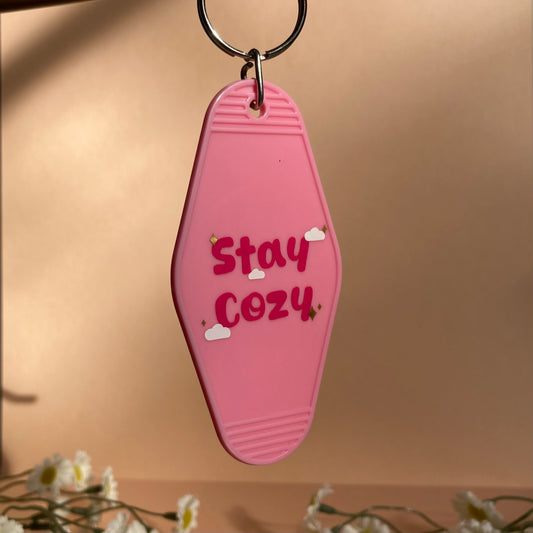 Stay Cozy Keychain