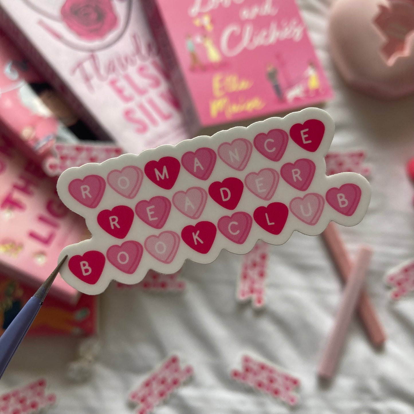 Romance Reader Bookclub Sticker