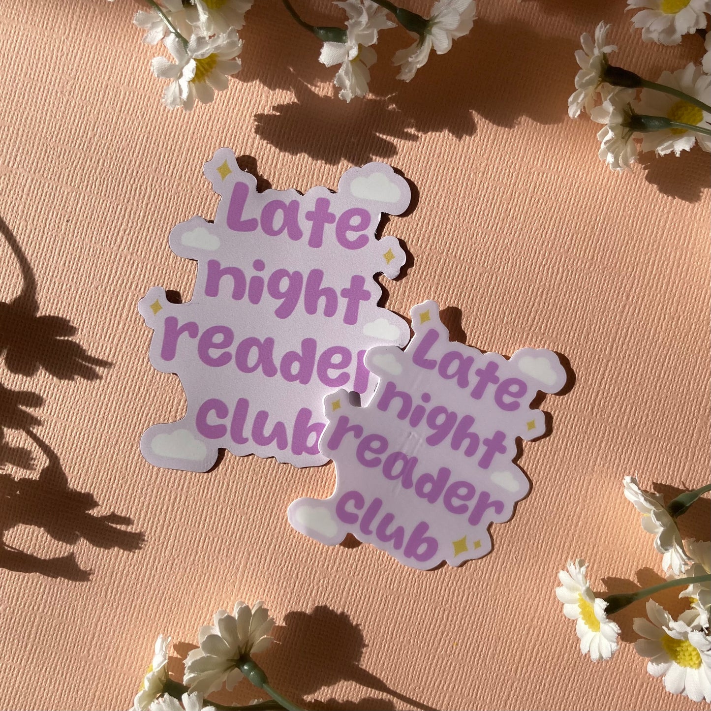 Late Night Reader Club Sticker