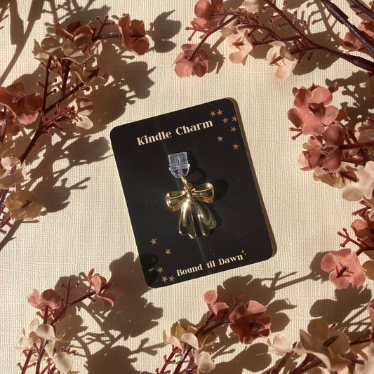 Classic Bow Kindle Charm