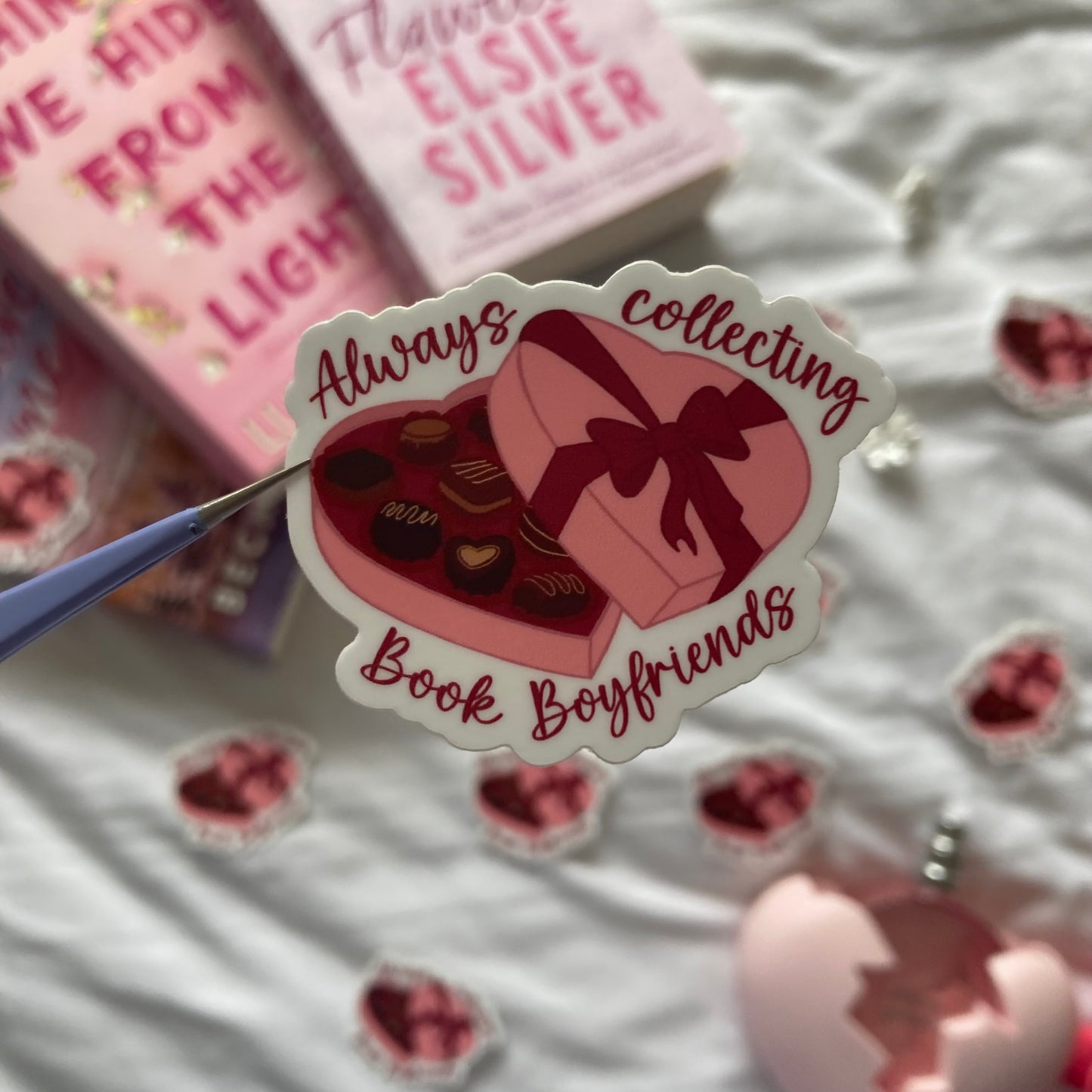 Collecting Book Boyfriends Sticker