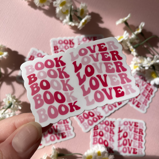 Book Lover Sticker