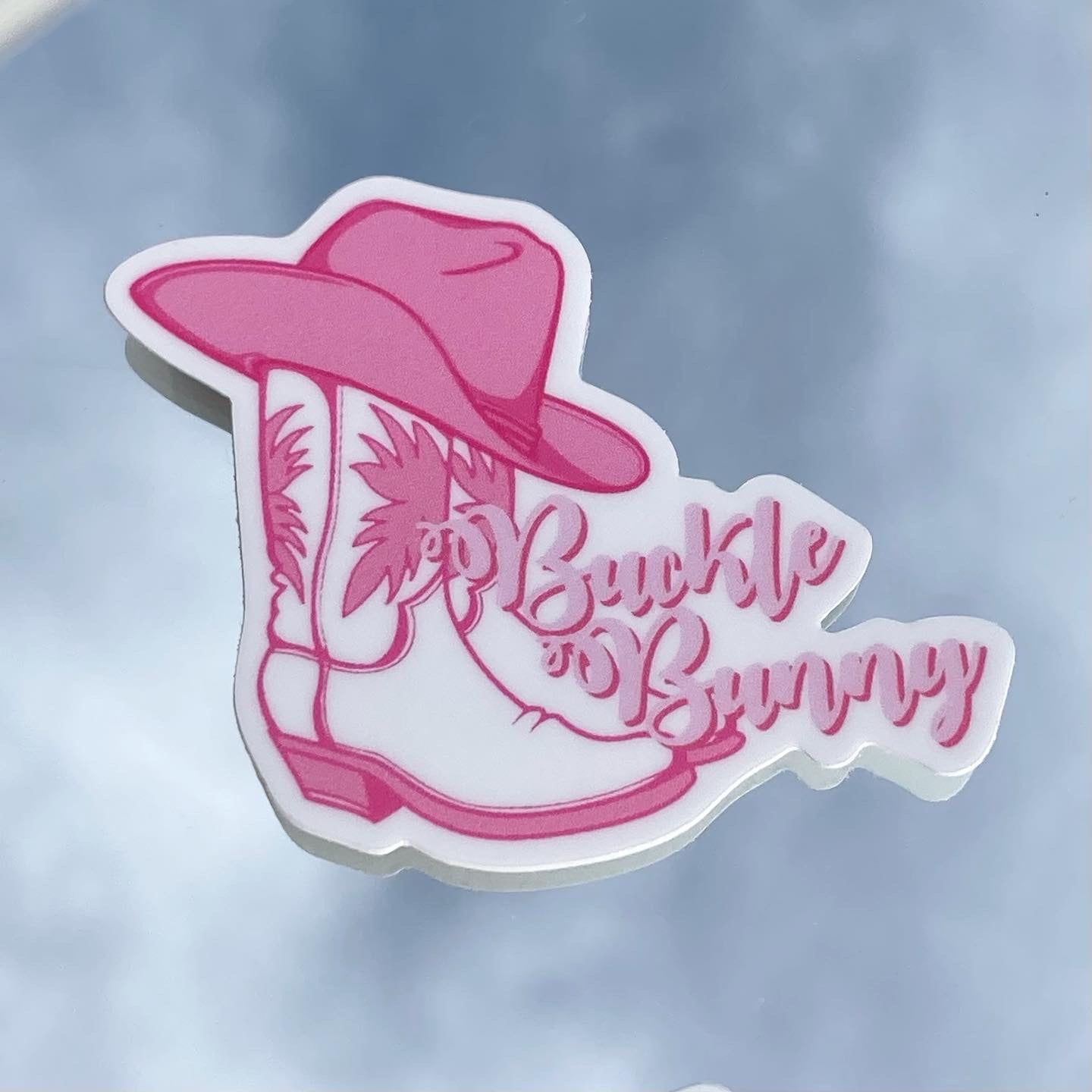 Buckle Bunny Sticker