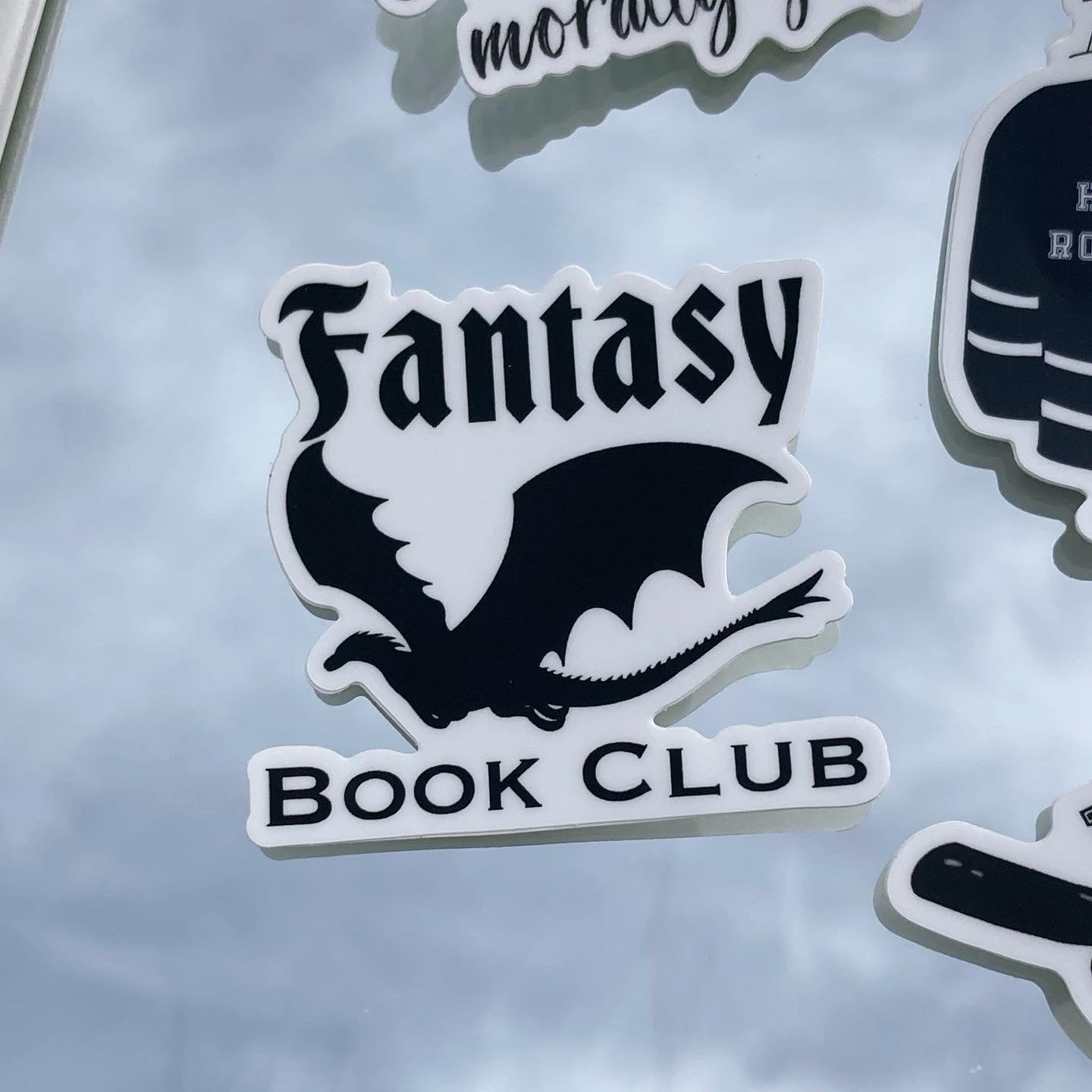 Fantasy Book Club Sticker