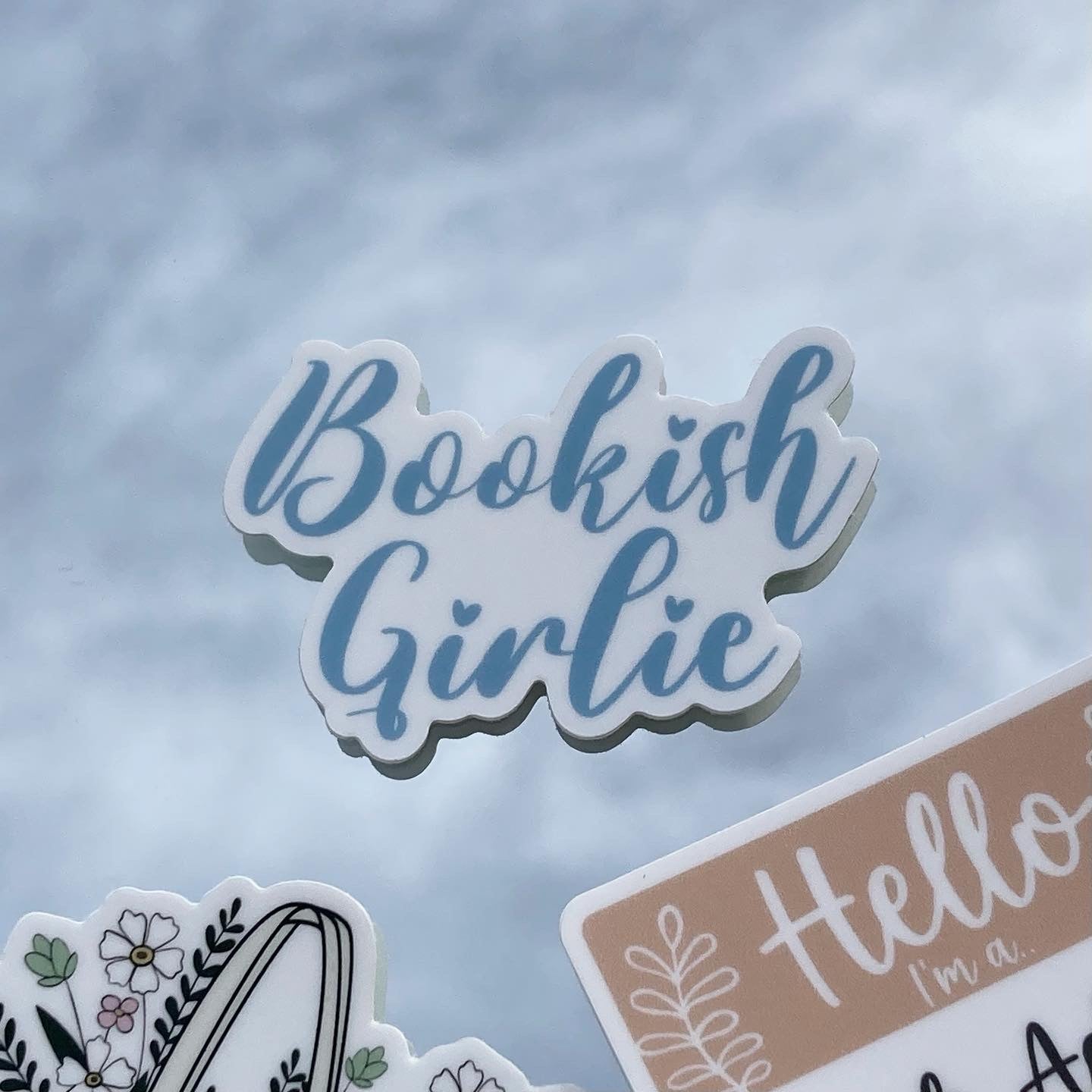 Bookish Girlie Sticker